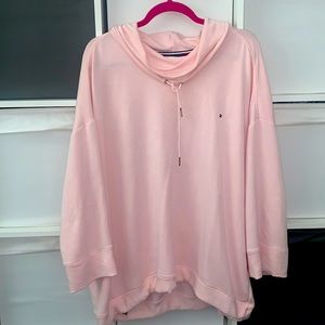 Oversized pink sweater